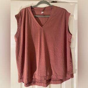 Brown Athleta Top